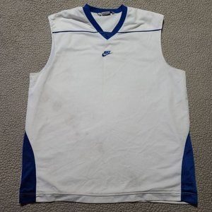 Nike Vintage 90s Men's White Basketball Jersey Size XL - Some stains